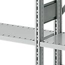 legborden, voor archiefrek, B 750 x D 300 mm, gegalvaniseerd