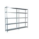 Legborden zonder bouten, H 2000 x B 2400 x D 350 mm, gegalvaniseerd