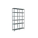 Legborden zonder bouten, H 2300 x B 1400 x D 350 mm, gegalvaniseerd