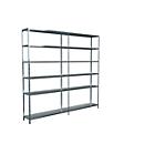 Legborden zonder bouten, H 2300 x B 2400 x D 350 mm, gegalvaniseerd
