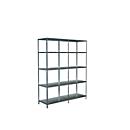Legborden zonder grendels, H 2000 x B 1600 x D 500 mm, gegalvaniseerd