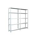 Legborden zonder grendels, H 2000 x B 2000 x D 350 mm, wit