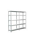 Legborden zonder grendels, H 2000 x B 2000 x D 500 mm, wit