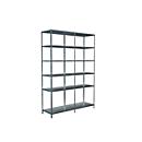 Legborden zonder grendels, H 2300 x B 1600 x D 500, gegalvaniseerd
