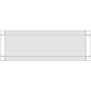 Legplank voor breedte 2000 mm