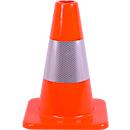 Leitkegel, tagesleuchtend, H 300 x B 220 mm, PVC, orange