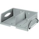 LEITZ® Ablagekorb Sorty, DIN A4 quer, Polystyrol, grau