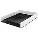 LEITZ® Ablagekorb WOW Duo Color, DIN A4, weiss/schwarz