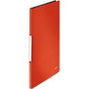 LEITZ® album de présentation, pour format A4, 20 pochettes, rouge vif
