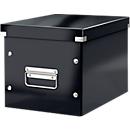 LEITZ® archiefbox Click + Store, voor ovale/hoge voorwerpen 260 x 240 x 260 mm, zwart