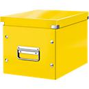 LEITZ® Aufbewahrungsbox Click + Store, für ovale/höhere Gegenstände 260 x 240 x 260 mm, gelb