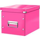 LEITZ® Aufbewahrungsbox Click + Store, für ovale/höhere Gegenstände 260 x 240 x 260 mm, pink