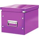 LEITZ® Aufbewahrungsbox Click + Store, für ovale/höhere Gegenstände 260 x 240 x 260 mm, violett
