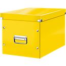 LEITZ® Aufbewahrungsbox Click + Store, für ovale/höhere Gegenstände 320 x 310 x 360 mm, gelb
