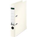 LEITZ® binder 1007/1008, DIN A4, Back width 52 mm, single, white