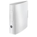 LEITZ® binder Active Style, DIN A4, back width 82 mm, arctic white