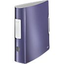 LEITZ® binder Active Style, DIN A4, back width 82 mm, titanium blue