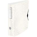 LEITZ® binder Active WOW, DIN A4, back width 82 mm, 5 pieces, white