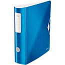LEITZ® binder Active WOW, DIN A4, back width 82 mm, blue