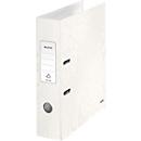 LEITZ® binder WOW 1005, DIN A4, back width 80 mm, white