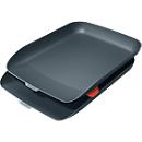 Leitz® Brievenbak Cosy, set van 2, voor A4-documenten, stapelbaar, grijs