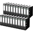 LEITZ® Classeur 1010, DIN A4, largeur dos 80 mm, 20 pièces, noir