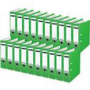 LEITZ® Classeur 1010, DIN A4, largeur dos 80 mm, 20 pièces, vert clair