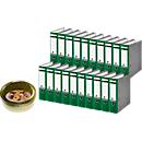 LEITZ® Classeur 1080, DIN A4, 80 mm, vert + 1 boîte gratuite de Buttercookies