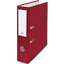 LEITZ® Classeur PP Economy, Swiss Edition, 75 mm, bordeaux