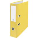 LEITZ® Classeur PP Economy, Swiss Edition, 75 mm, jaune