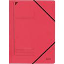 LEITZ® hoekmap, DIN A4, elastische sluiting, rood