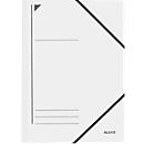 LEITZ® hoekmap, DIN A4, elastische sluiting, wit