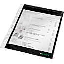 LEITZ insteekhoesje 4770, A4, bovenaan open, 100 stuks, glashelder, transparant