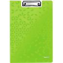 LEITZ® klemmap Active Wow, A4, PP, met klembeugel, groen