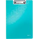 LEITZ® klemmap Active Wow, A4, PP, met klembeugel, ijsblauw