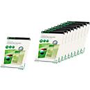 LEITZ® Laminierfolien iLAM, Format A4, Stärke 80 µ, L 303 x B 216 mm, EVA, transparent, 9+1 gratis