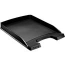 LEITZ® Letter Tray Plus Slim 5237, para A4, negro, 10 unidades