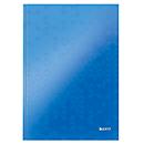 LEITZ Notizbuch WOW 4625, DIN A4, liniert, blau