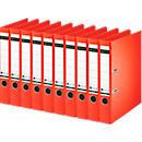 LEITZ® ordner 1007/1008, A4, rugbreedte 52 mm, 10 stuks, lichtrood