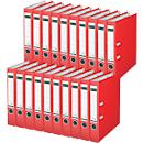 LEITZ® ordner 1015, A4, rugbreedte 52 mm, 20 stuks, rood