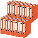 LEITZ® Ordner 1015, DIN A4, Rückenbreite 52 mm, 20 Stück, orange