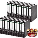 LEITZ® Ordner 1050 + 750 g HARIBO Color-Rado Party-Box, DIN A4, Rückenbreite 52 mm, 20 Stück, schwarz