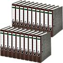 LEITZ® Ordner 1050, DIN A4, Rückenbreite 52 mm, 20 Stück, braun