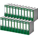 LEITZ® Ordner 1080, DIN A4, Rückenbreite 80 mm, 20 Stück, grün