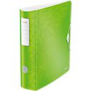 LEITZ® ordner Active WOW, A4, rugbreedte 82 mm, 5 stuks, groen