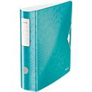 LEITZ® ordner Active WOW, A4, rugbreedte 82 mm, ijsblauw