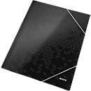 LEITZ® Plieuse d'angle WOW, DIN A4, 3 rabats de protection, noir