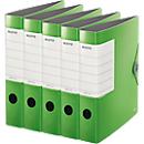 LEITZ® quality binder SOLID, DIN A4, back width 62 mm, 5 pieces, light green