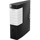 LEITZ® quality binder SOLID, DIN A4, back width 82 mm, black