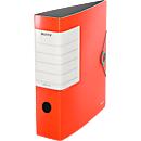 LEITZ® quality binder SOLID, DIN A4, back width 82 mm, light red
